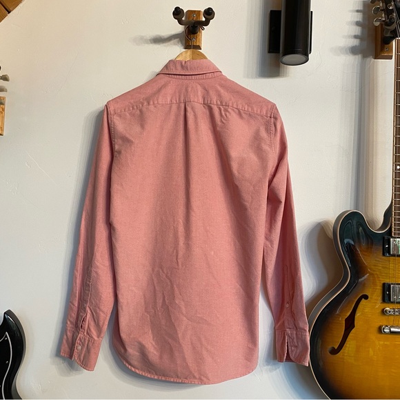 Red J. Crew Button Up Shirt - Picture 2 of 3